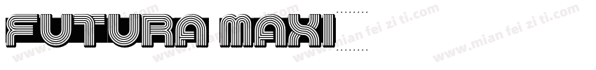 futura maxi字体转换